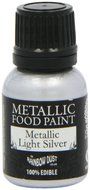1 X Silver Food Paint N7