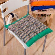 Seat Cushion,Beautyvan Seat Cushion Comfort Coarse Cloth Cotton Stripe Chic Pads Room Soft Chair Office (Blue) N10