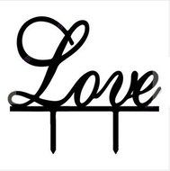 Mr &amp; Mrs Bride and Groom Silhouette Wedding Cake Topper Pick COVERED WITH A PROTECTIVE LAYER WHICH SHOULD BE TORN... N14