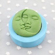 Sher Lovers Kiss Shaped Soap Molds Mooncake Mould Fondant Cake Chocolate Silicone Mold, Decoration Tools Bakeware N5