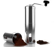 The Mibia Manual Coffee Grinder- Superior Burr Design for Consistently Brewing Espresso, Pour Over, French Press... N6