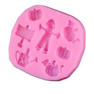 Farm Theme Shaped Food Grade Silicone Mold by uGen! Soap Ice Cake Mold. Sugarcraft Chocolate Candy Fondant Press...