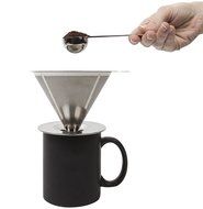 Drip Coffee Maker + Spoon by Bar Brat / Fastest Way To Make Coffee / Free 110 Cocktail Recipe Ebook Included /... N7