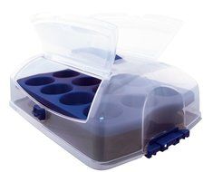 Entemann&#039;s ENT29110 24 Count Cupcake Carrier with Pan and Top Load Doors N2