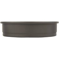 American Metalcraft HC5007 7&quot; x 2&quot; Hard Coat Anodized Aluminum Straight Sided Pizza Pan