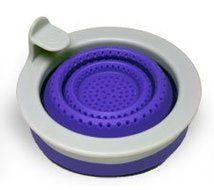 The TeaSpot Tuffy Steeper Silicone Loose Tea Filter Infuser Purple Violet N4