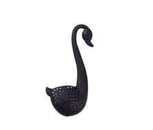 Swan Tea Infuser / Strainer (Black &amp; White)