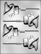 CK Products Large Witch Head Chocolate Mold