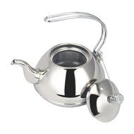 Tea Kettle CHANMOL 50oz Stainless Steel Tea Pot with Infuser Filter Arc Handle ,Best Polished Espresso Coffee... N4