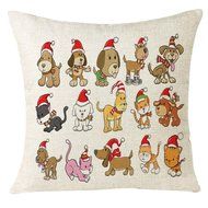 Christmas Pillow Case,Beautyvan Xmas Christmas Animal Sofa Home Decoration Festival Pillow Case Cushion Cover... N9