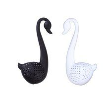 Swan Tea Infuser / Strainer (Black &amp; White) N2