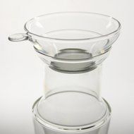 Glass Infuser with Holder Gongfu tea service extreme fine mesh Strong glass