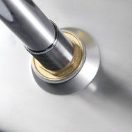 YBB Cup Washer Dispense Rinser with Side Spray,Drain and Drip Tray,Stainless Steel Glass Washer for Bar Coffee... N8
