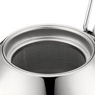 Tea Kettle CHANMOL 50oz Stainless Steel Tea Pot with Infuser Filter Arc Handle ,Best Polished Espresso Coffee... N7
