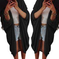 Cardigan Jacket,Morecome Womens Lady Casual Knit Sleeve Sweater Coat N12