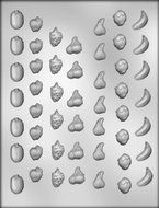 CK Products Assorted Fruit Lay-ons Chocolate Mold