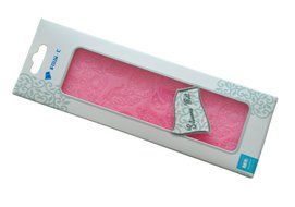 FOUR-C Decorating Supplies Silicone Baking Mat Sugar Lace Mold for Design Color Pink N3