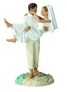 Lillian Rose - Just Married Beach topper - Caucasion