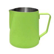 350ML Thick Stainless Steel Coffee Frothing Milk Latte Expresso Art Jug Pitcher - Green , As Described N31