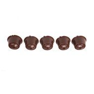 aokur 10pcs Home Kitchen Coffee Filter Tools Stainless Steel Mesh Refillable Reusable Coffee Capsules For Dolce... N2
