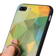 Badalink iPhone 7 Plus Case (5.5") 360 Degree Rotating Ring Holder Kickstand Shockproof Soft TPU Bumper Frame... N62