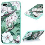 Badalink iPhone 7 Plus Case (5.5") 360 Degree Rotating Ring Holder Kickstand Shockproof Soft TPU Bumper Frame... N63
