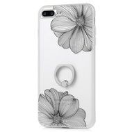 Badalink iPhone 7 Plus Case (5.5") 360 Degree Rotating Ring Holder Kickstand Shockproof Soft TPU Bumper Frame... N65