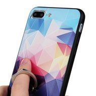 Badalink iPhone 7 Plus Case (5.5") 360 Degree Rotating Ring Holder Kickstand Shockproof Soft TPU Bumper Frame... N73