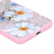 Badalink iPhone 7 Plus Case (5.5") 360 Degree Rotating Ring Holder Kickstand Shockproof Soft TPU Bumper Frame... N77
