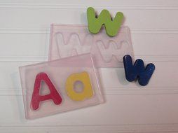 Capital and Small Alphabet Letters Silicone Mold Fondant Decorating Soap Polymer Clay Cake Mold N3