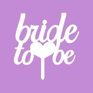 Sweet Cake Topper Of Bridal