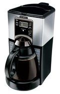 Mr. Coffee FTX45-1 12-Cup Programmable Coffeemaker, Black/Stainless