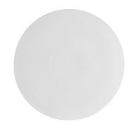 CAC China PP-3 Porcelain Round Flat Pizza Plate, 10-1/2-Inch, Super White, Box of 12 N3