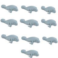 Generic 10Pcs/Lot Manatee Infuser Silicone Loose Tea Leaf Strainer / Health Herbal Spice Filter Diffuser / Essential...