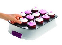 Chicago Metallic Uptake Bake &amp; Serve Cupcake Set 26725 N3