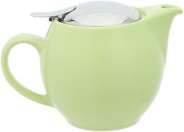 ZEROJAPAN 15oz Round Teapot with SLS Lid and Infuser (Turquoise) N7