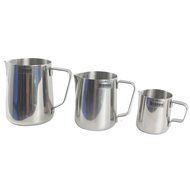 Dianoo Milk Pitcher, Stainless Steel Milk Cup, Good Grip Frothing Pitcher, Coffee Pitcher, Espresso Machines,... N12