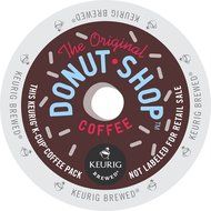 Coffee People Donut Shop Decaf Medium Roast Extra bold, 22-Count K-Cup Portion Pack for Keurig Brewers N18
