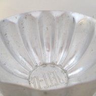 7 Original Jell-o 1930&#039;s Single Serve Fluted Vintage Tin Ware Molds 3 &quot; wide and 2 3/4 &quot; deep N6