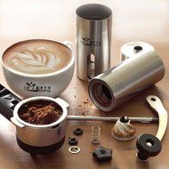Manual Coffee Grinder, Premium Stainless Steel, Acrylic Glass, Ceramic Burr Grinder, Durable Coffee &amp; Spice Mill... N2