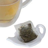 Home-X Teapot-Shaped Teabag Holders - Set of 4 N2