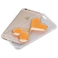 iPhone 4S Case,Phezen Bling Glitter Soft Gel Clear TPU Case for iPhone 4/4S , Glow in the Dark Luminous Heart... N38