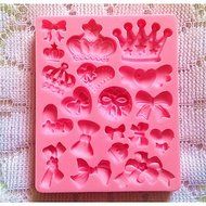 Y&amp;XL&amp;H Bakeware Silicone Crown Baking Molds for Fondant Candy Chocolate Cake N5