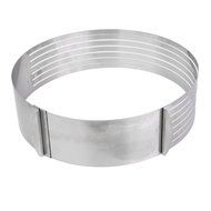 Adjustable 9.5-12 Inch Mousse Layered Cake Mold Baking Ring N4