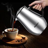 Homdox 8-Cup Cafetiere Stainless Steel Double-Wall Vacuum Insulated Coffee Maker And French Press with ABS Handle... N4