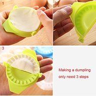 Efbock Safe and Environmental Plastic Ravioli/Pierogi/Dumpling Maker/Press/Mould/Pan/Mold 5pcs N3