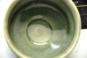 Japanese Mino Yaki ware Matcha Bowl Green Tea 12 / 12 / 8.5cm (4.7 / 4.7 / 3.3inch)[7354] N3
