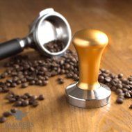 Premium Espresso Coffee Tamper with Stainless Steel Base (Black) N3