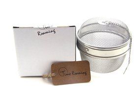 Time Roaming 4.3"D stainless steel mesh tea ball infuser