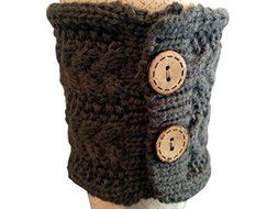 Hug Your Mug Cup Cozy, Reusable Coffee Sleeve Hand Protector Drink Grip for Paper Cups N3
